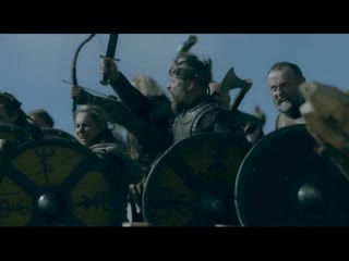 vikings. the landing of oleg's troops in scandinavia