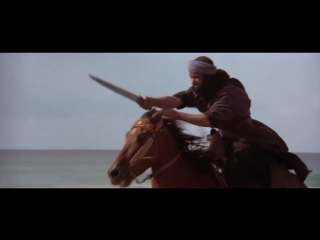 wind and lion (1975). fight raisuli with bandits